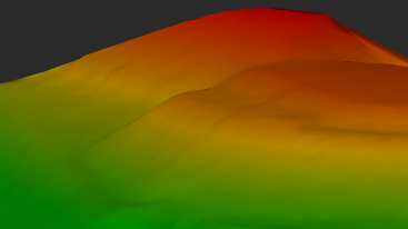 Textures applied to meshes and calculations performed